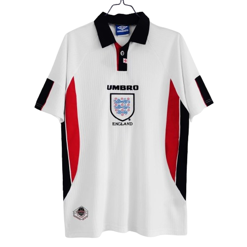 Camisa Inglaterra Copa do Mundo 1998 Retrô