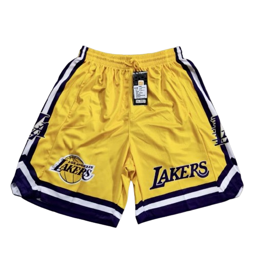 Calção Los Angeles Lakers Pro - Amarelo