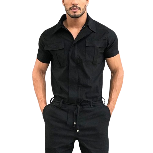 Macacão Mecânico One Coverall Preto