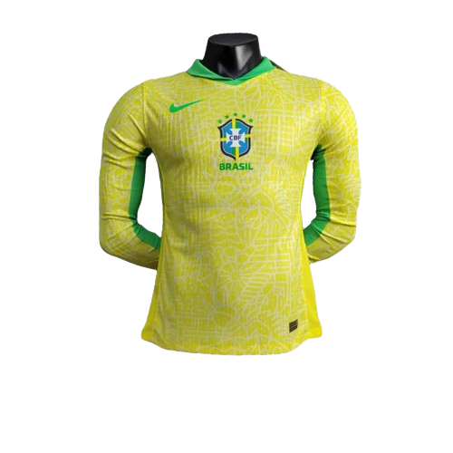 Camisa Seleção Brasileira 2024/25 Manga Longa