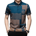 Camisa Polo Viaour Tropical - Preto Azul Verde Vermelho Cinza