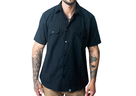 Work Shirt Chicano Preto