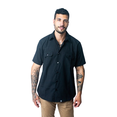 Work Shirt Chicano Preto