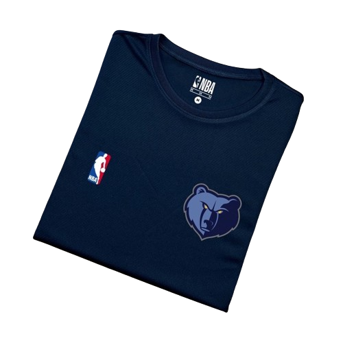 Camiseta NBA Dry Fit Memphis Grizzlies - Azul/Branco