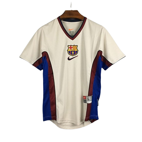 Camisa Barcelona 1998-99 Retrô Fora