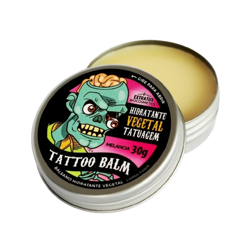 Pomada Tattoo Balm Aftercare Hidratante Natural Melancia 30g