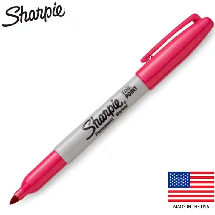 Caneta Sharpie Marcador Permanente Ponte Fina Original