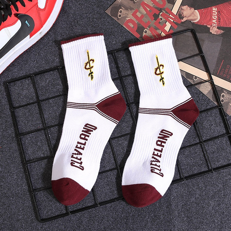 Meias Sock NBA CLEVELAND 11 Branco