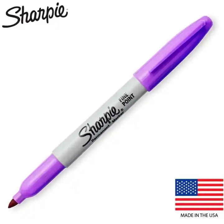 Caneta Sharpie Marcador Permanente Ponte Fina Original