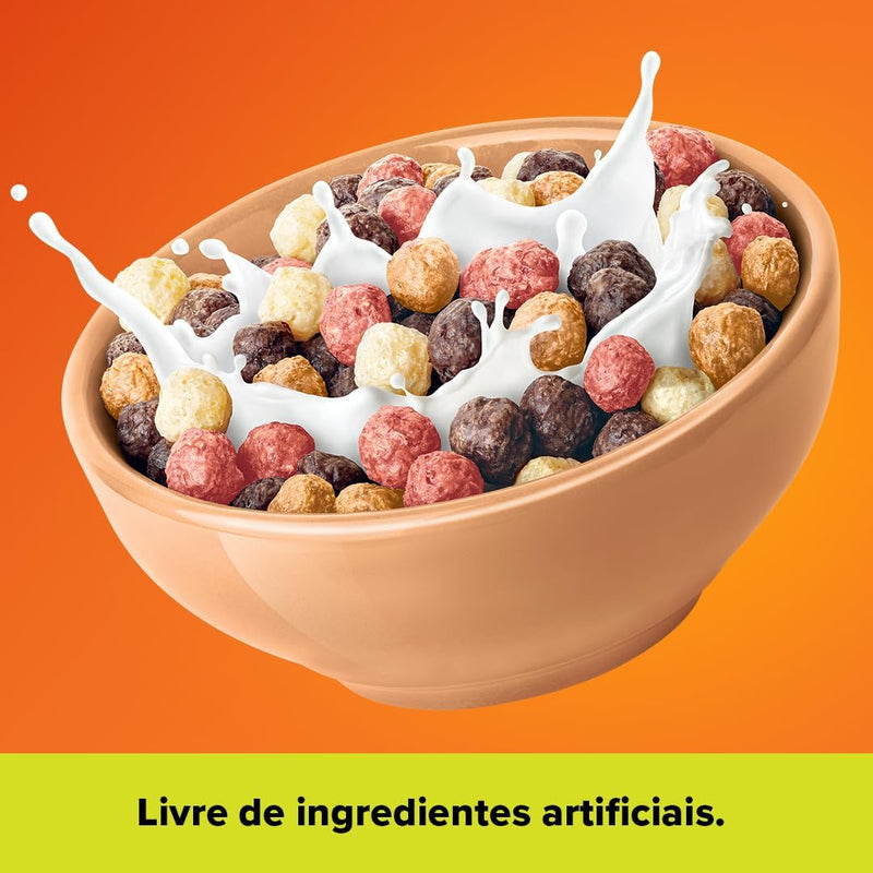 Cereal Matinal Orgânico Vegano biO2 Sem Glúten Cenoura, Beterraba, Cacau e Caramelo Vegan Crunchy 200g