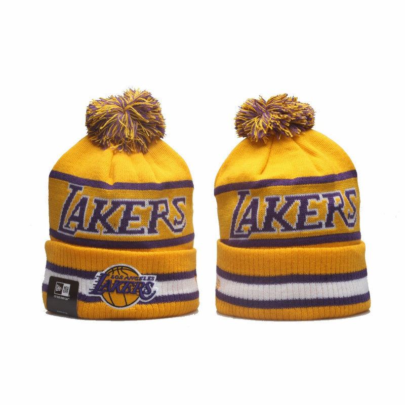 Touca Inverno NBA Lakers Amarelo 13