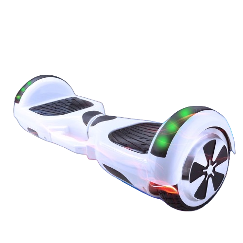 Hoverboard HBD65 Branco 6.5" Motor Brushless Led