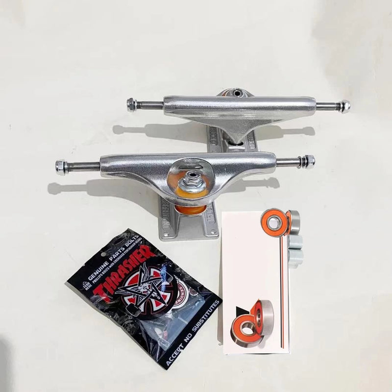 KIT PróSk8 - Truck + Rolamentos + Parafusos 149mm