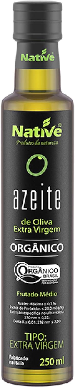 Azeite De Oliva Extra Virgem Orgânico Native 250ml