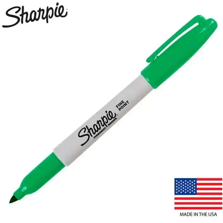 Caneta Sharpie Marcador Permanente Ponte Fina Original