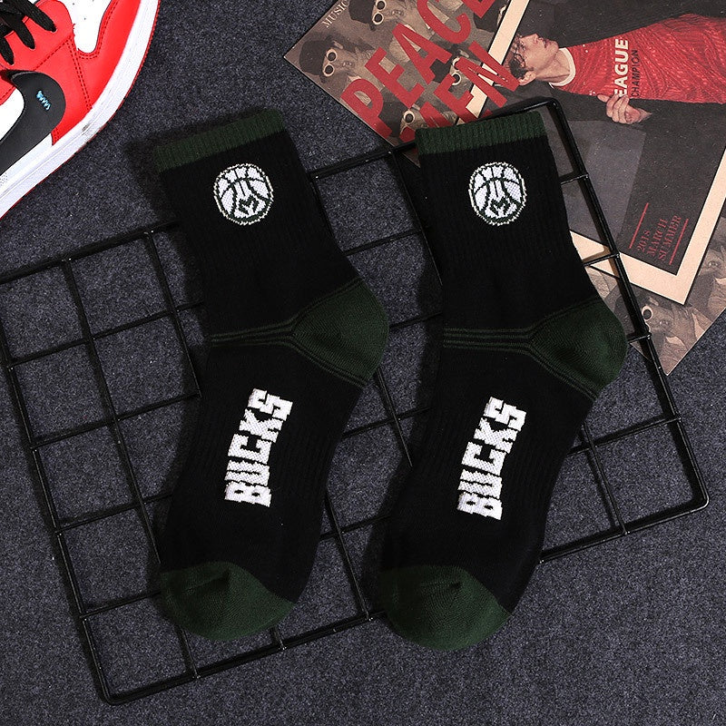 Meias Sock NBA BUCKS 15 Preto