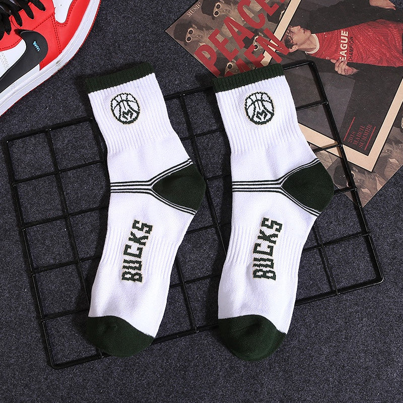 Meias Sock NBA BUCKS 16 Branco