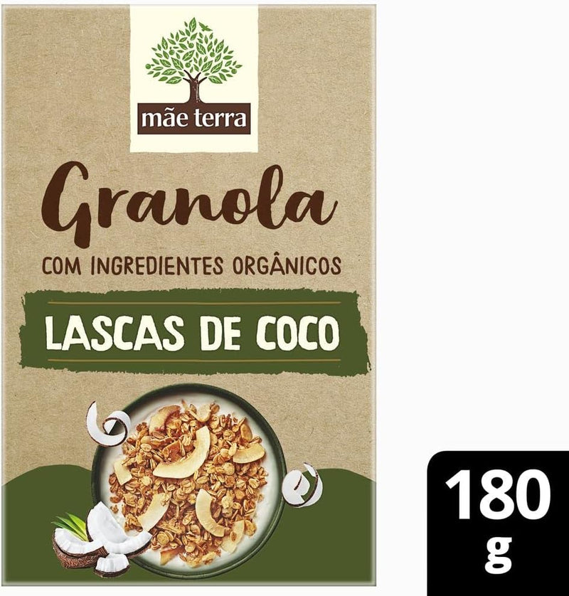 Granola Lascas de Coco Mãe Terra 180g