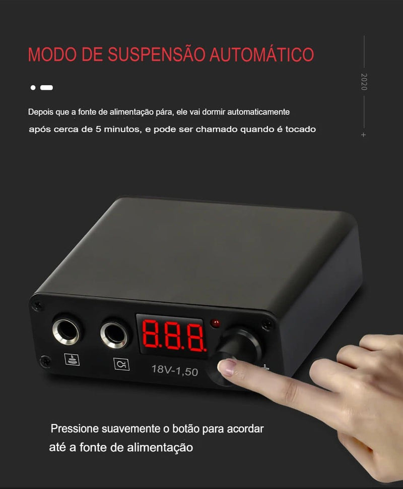 FONTE DE ALIMENTAÇÃO JOANSPRING SQUARE MINI PRO LCD DUAL