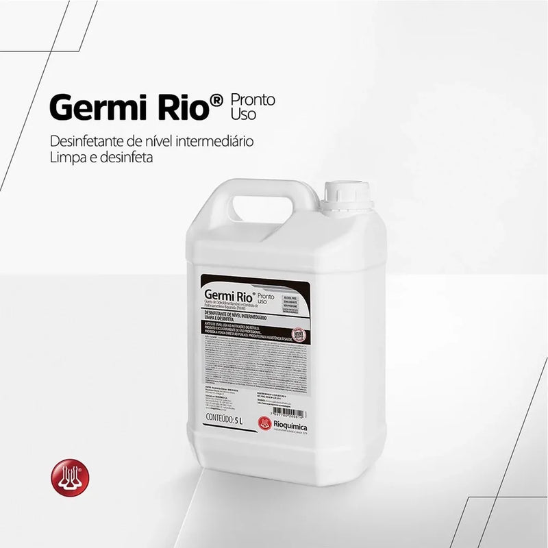 Desinfetante Germi Rio Galão 5 Ltrs Pronto Uso