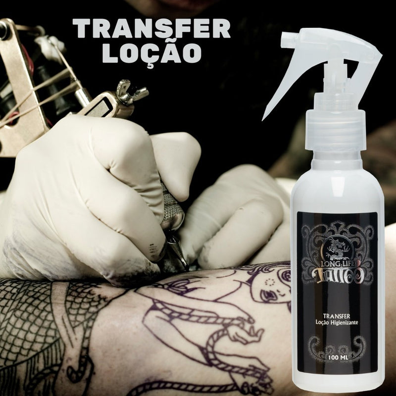 Transfer Spray 100ml Decalque Tattoo Long Life