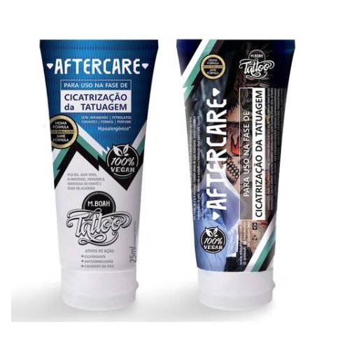 Caixa Pomada Cicatrizante Aftercare Mboah 25ml c/20unidades  5.0