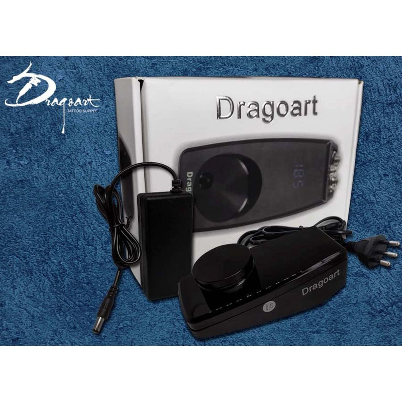 Fonte Dragoart DG-T310 Para Máquinas Bobina ou Pen com Visor LCD 18V 2A