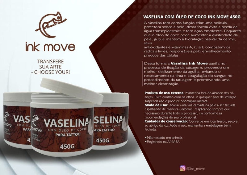 Vaselina Ink Move Coco - 450g