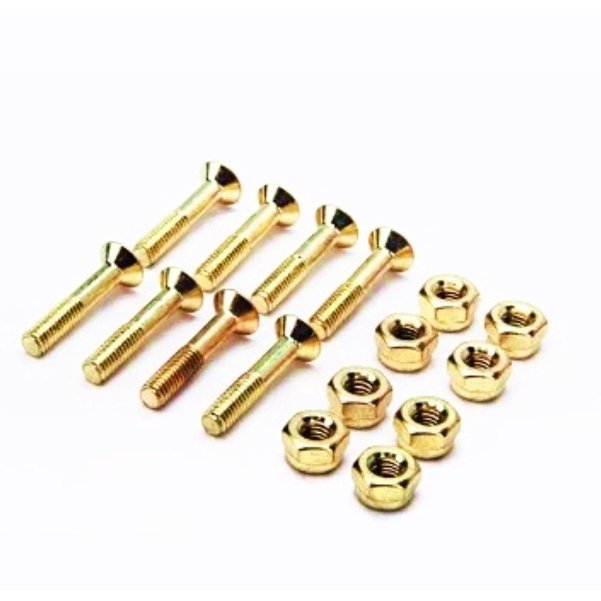 Parafusos de Base Nuts Gold 25