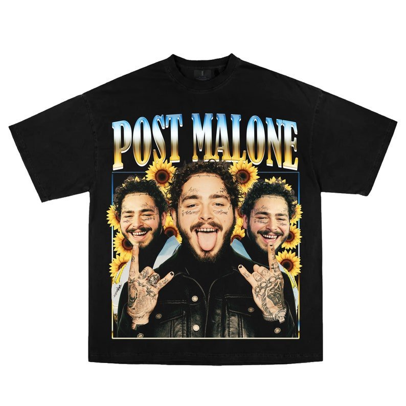 CAMISETA SUNFLOWER POST MALONE