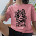 CAMISETA PREMIUM MEDUSA STREET Preto/Rosa/Branco