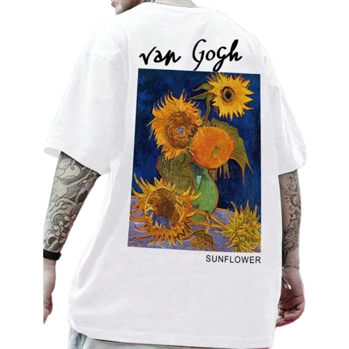 CAMISETA SUNFLOWER VAN GOGH GIRASSOL