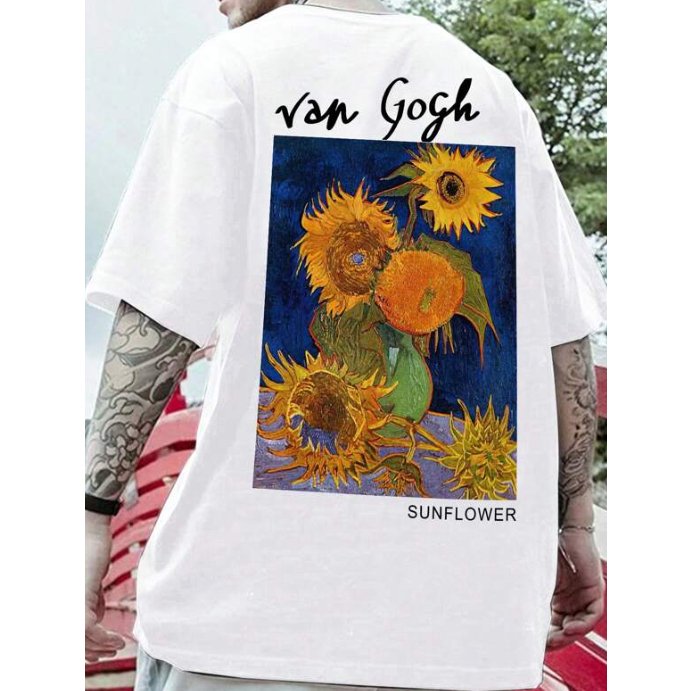 CAMISETA SUNFLOWER VAN GOGH GIRASSOL