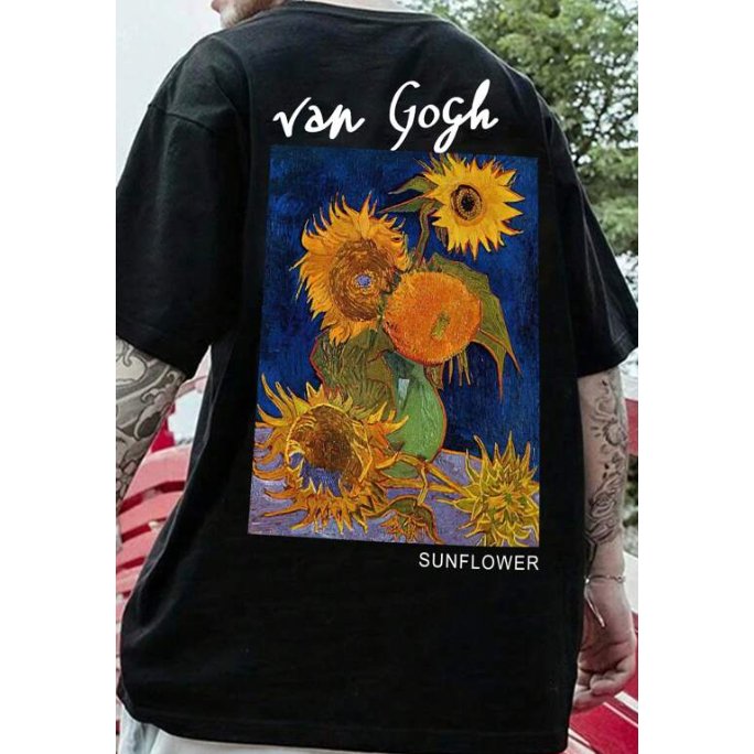 CAMISETA SUNFLOWER VAN GOGH GIRASSOL