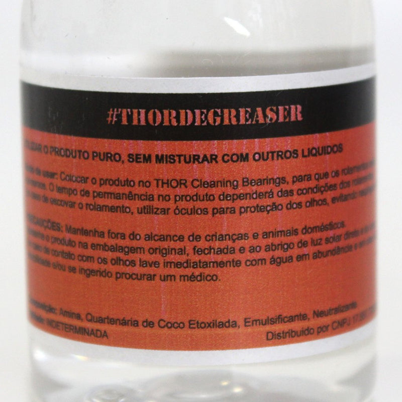 SOLUÇÃO LIMPEZA ROLAMENTOS THOR DEGREASER 100ml