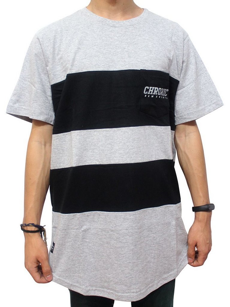 CAMISETA CHRONIC 420 CINZA MESCLA