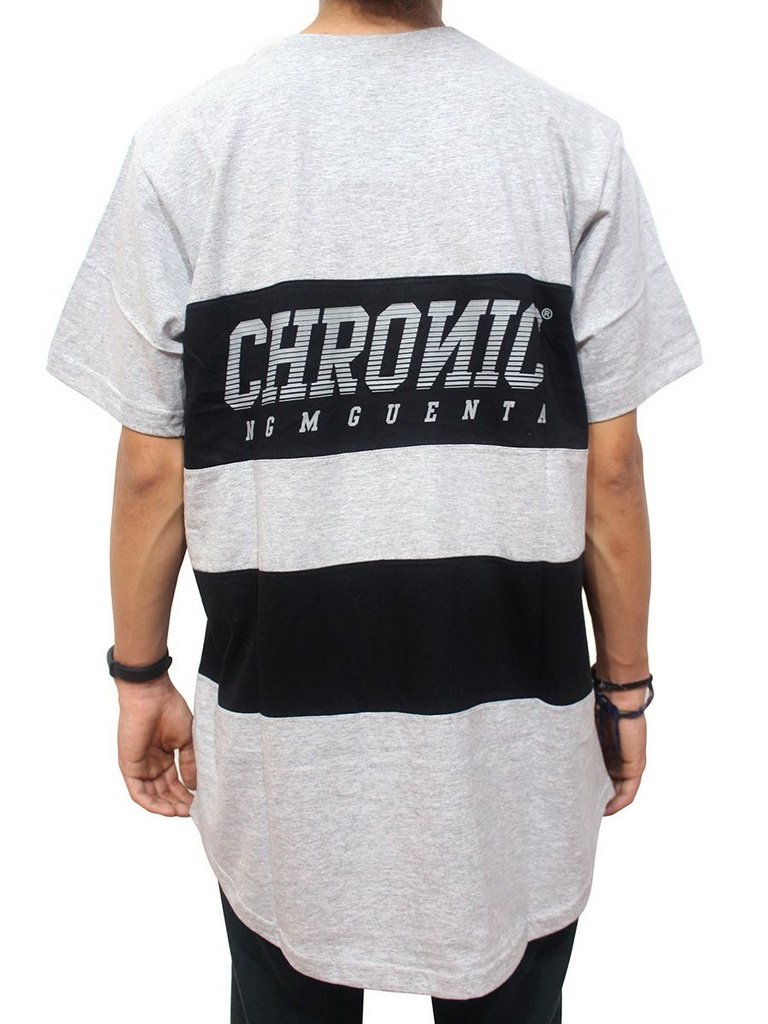 CAMISETA CHRONIC 420 CINZA MESCLA