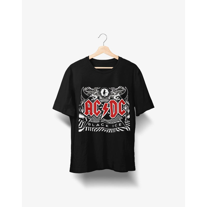 CAMISETA ROCK AC/DC BLACK ICE