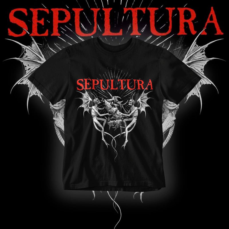 CAMISETA ROCK SEPULTURA