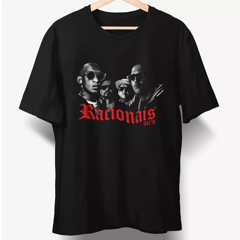 CAMISETA RACIONAIS MC'S MUNDO RAP