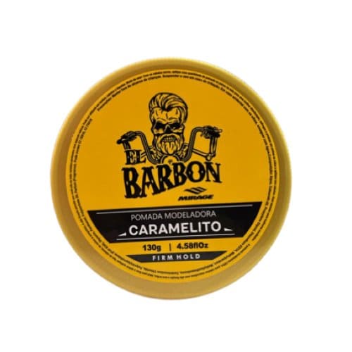 KIT Loção Pós Barba BARBON + 1 Pomada Modeladora Caramelo 130G BARBON