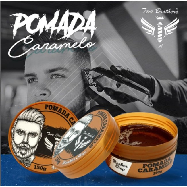 Pomada Modeladora Caramelo - Two Brothers 150g