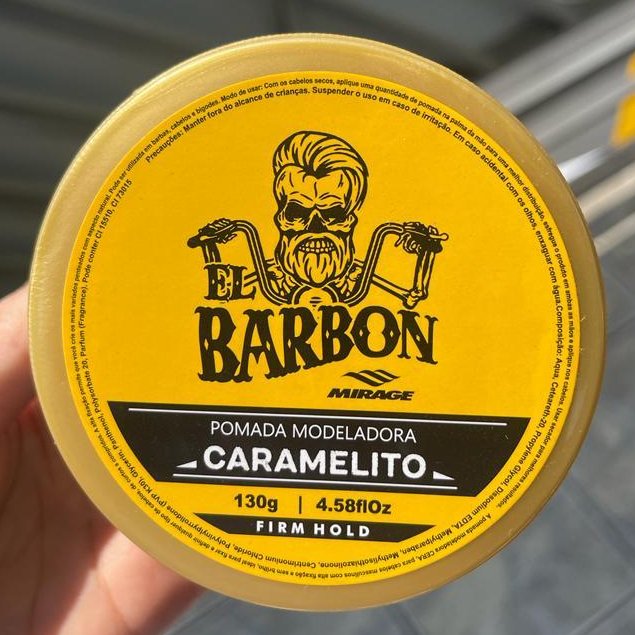 Pomada Modeladora Caramelito El Barbon - 130G