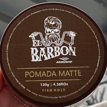 Pomada Efeito Matte EL BARBON - 130G