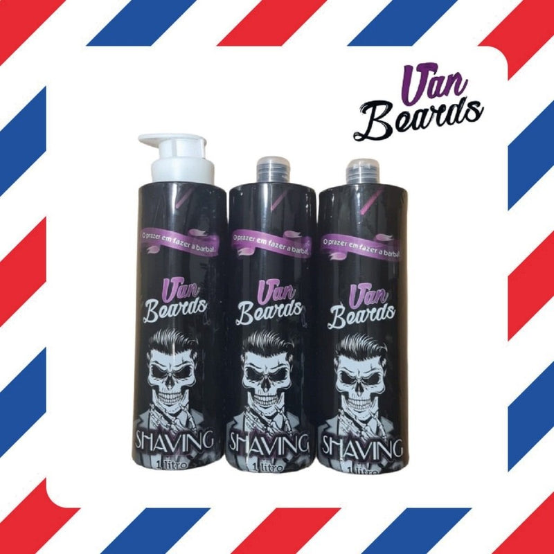 Shaving Gel Para Barbear Van Beards 1 Litro