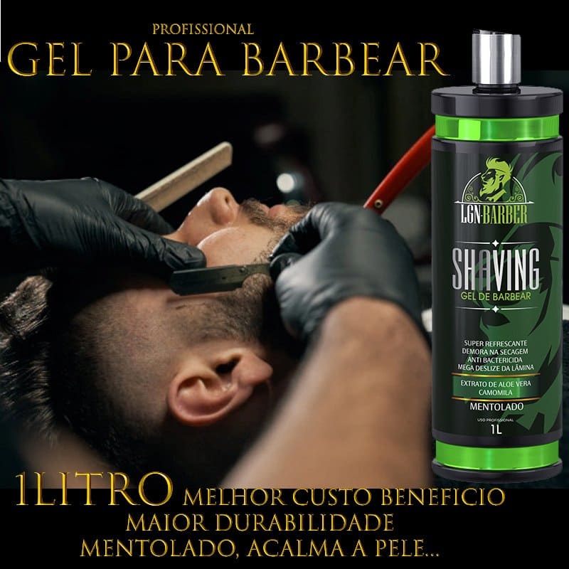 Gel Shaving Menta 1L LGN Barber