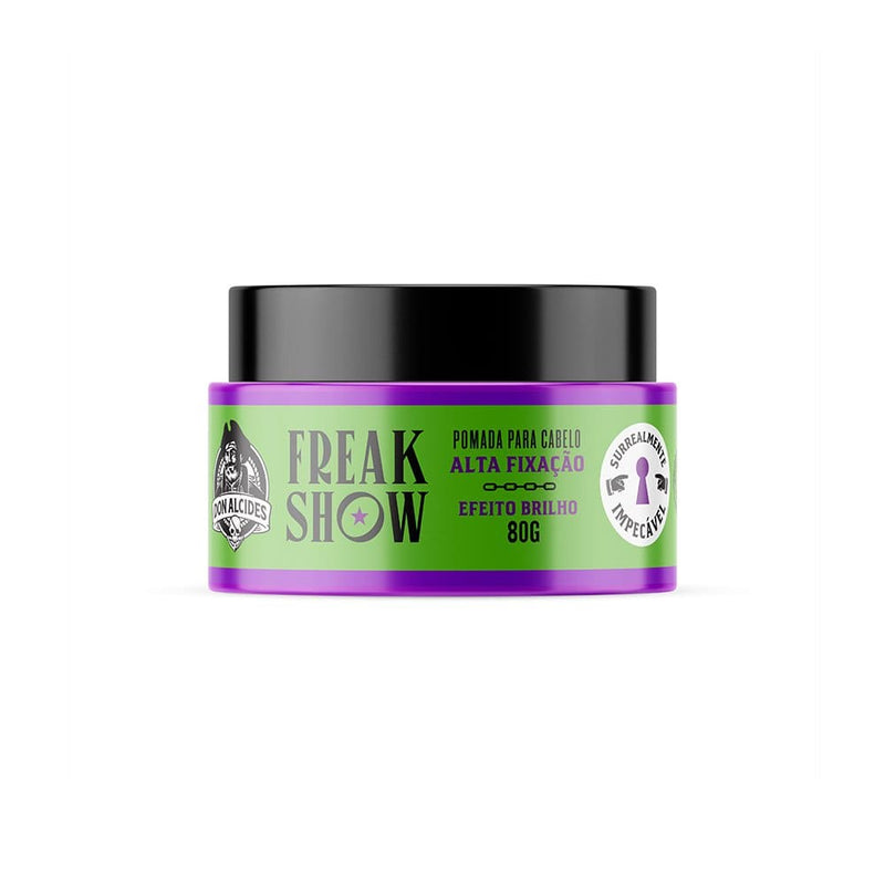 Pomada Don Alcides Freak Show Efeito Brilho Molhado 80g