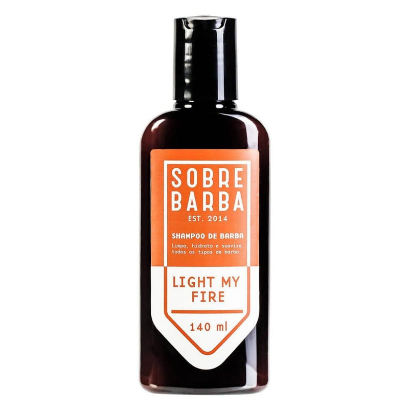 Kit Sobrebarba - Shampoo + Modelador + Óleo de Barba Light My Fire