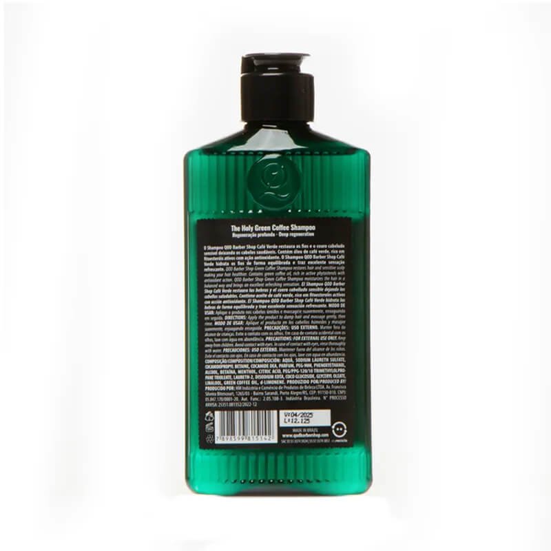 Shampoo QOD Cafe Verde Green Coffee 220ml