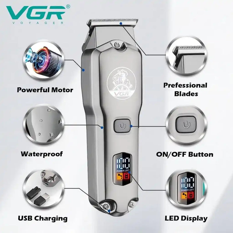 Kit VGR Barber Pro Master X